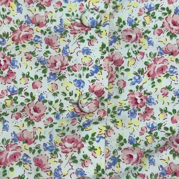 Polo Ralph Lauren Cotton Poplin Mini Floral Dress size:6 - Picture 3 of 5